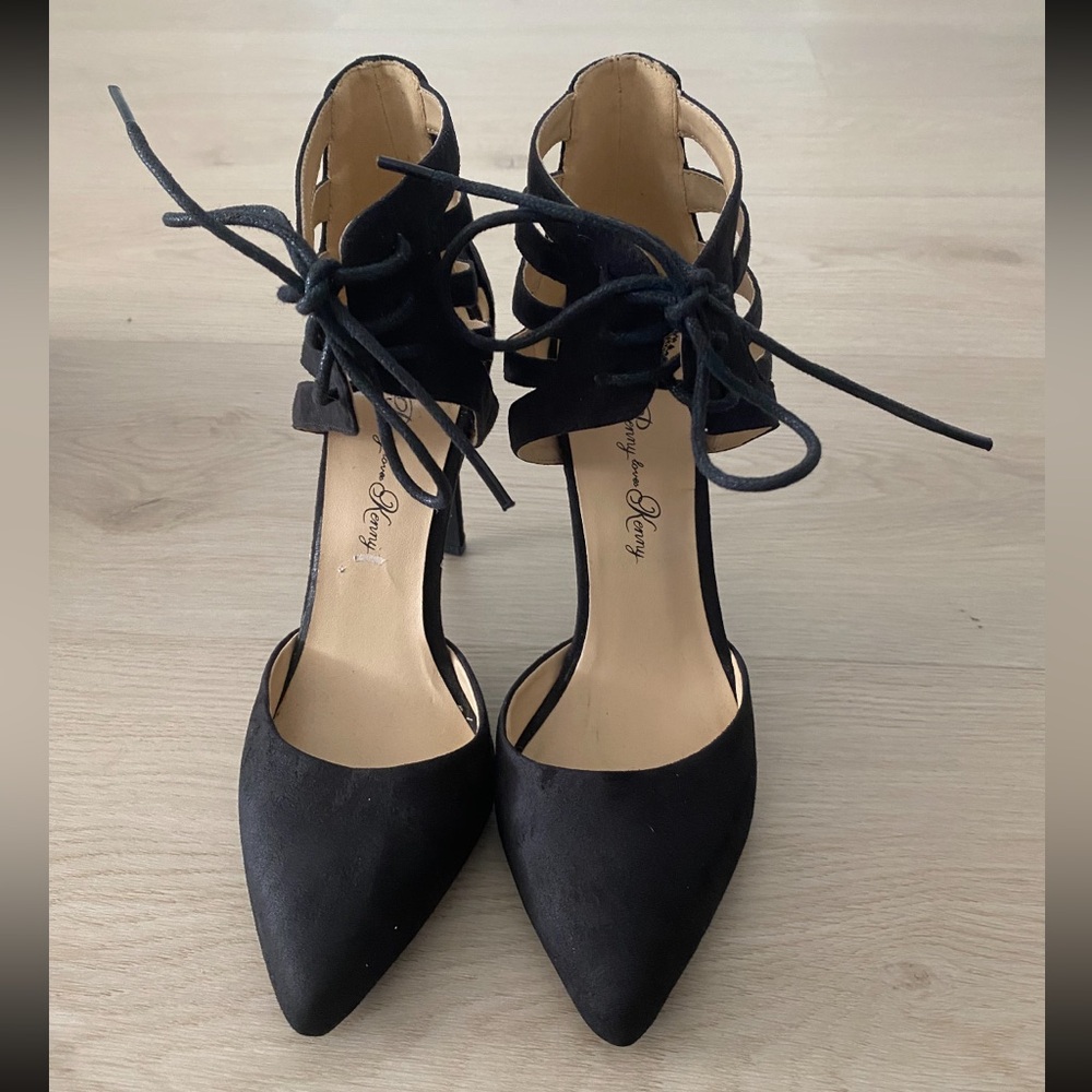 Black heels